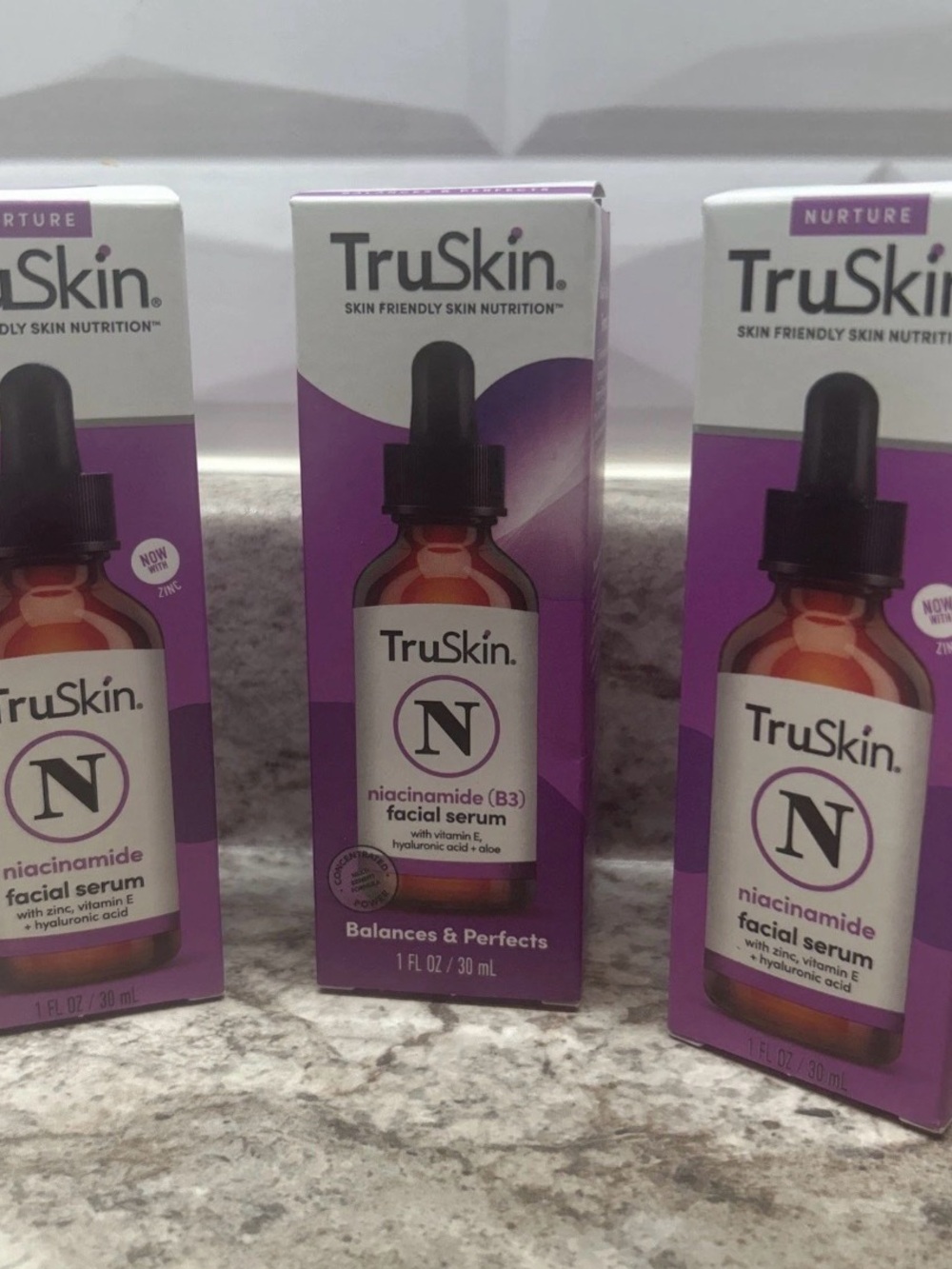 Skin TruSkin Niacinamide Facial Serum - Purple